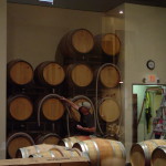 More wine barrels